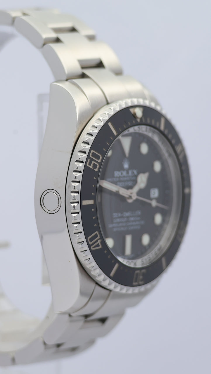 Rolex Sea-Dweller Deepsea Automatik Herrenuhr	 116660 Box + og. Papiere