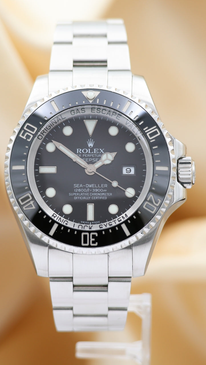 Rolex Sea-Dweller Deepsea Automatik Herrenuhr	 116660 Box + og. Papiere