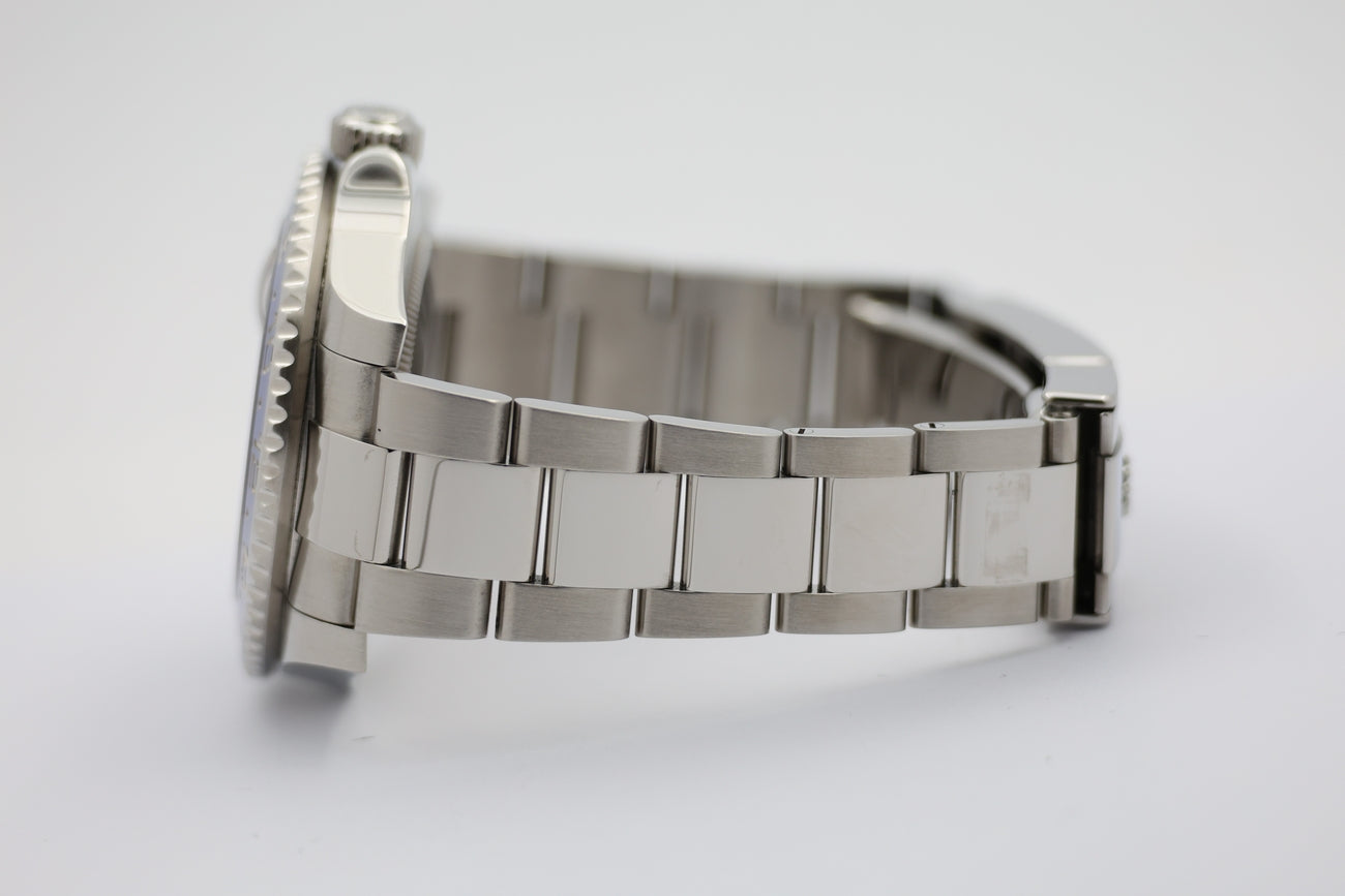 Rolex GMT-Master II Automatik Herrenuhr Stahl 40mm 116710BLNR - Detailansicht 3