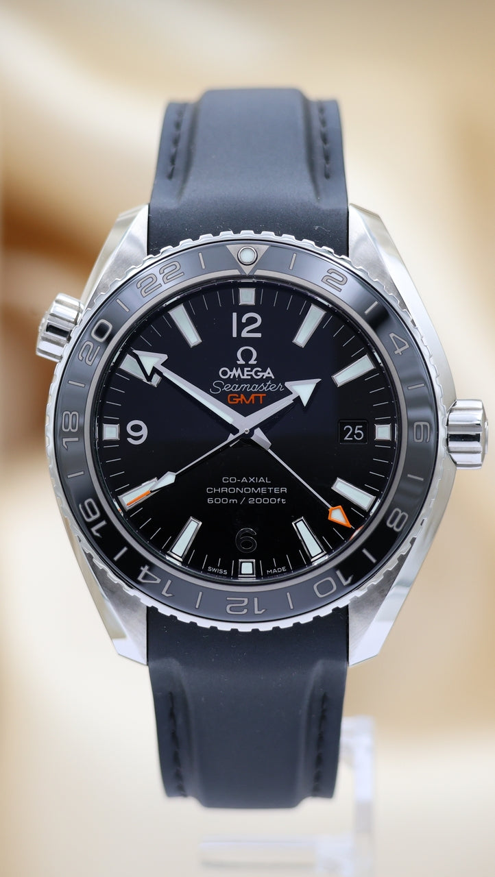 Omega Seamaster Planet Ocean GMT 42mm Automatik Herrenuhr 232.32.44.22.01.001 Box + og. Papiere