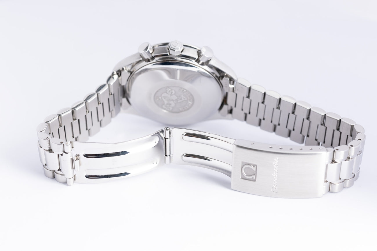 Omega Speedmaster Date "Michael Schumacher" Gelb Automatik 3511.1200 - Detailansicht 8