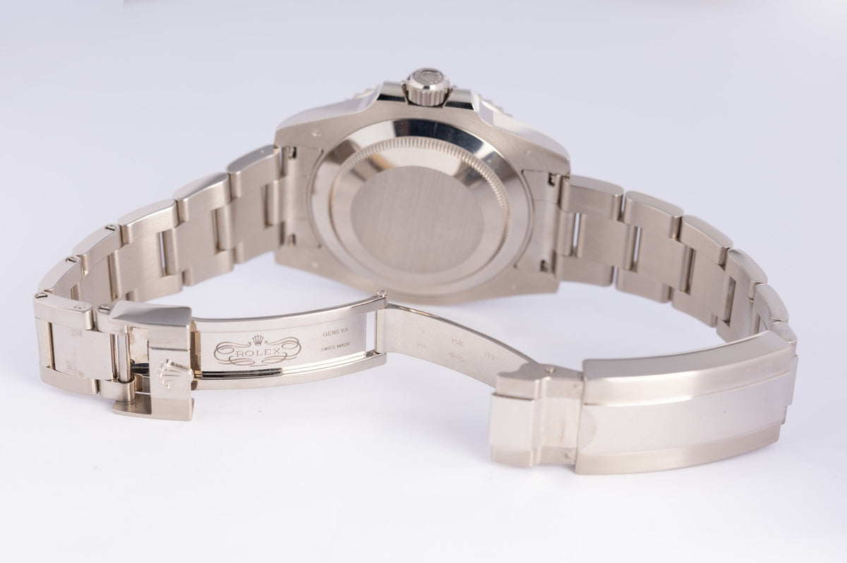Rolex Submariner Date Automatik Weißgold Smurf 116619LB - Detailansicht 8
