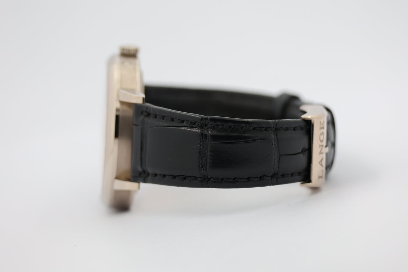 A. Lange und Söhne Saxonia Weißgold Mondphase 40mm Automatik Herrenuhr 384026 - Detailansicht 3