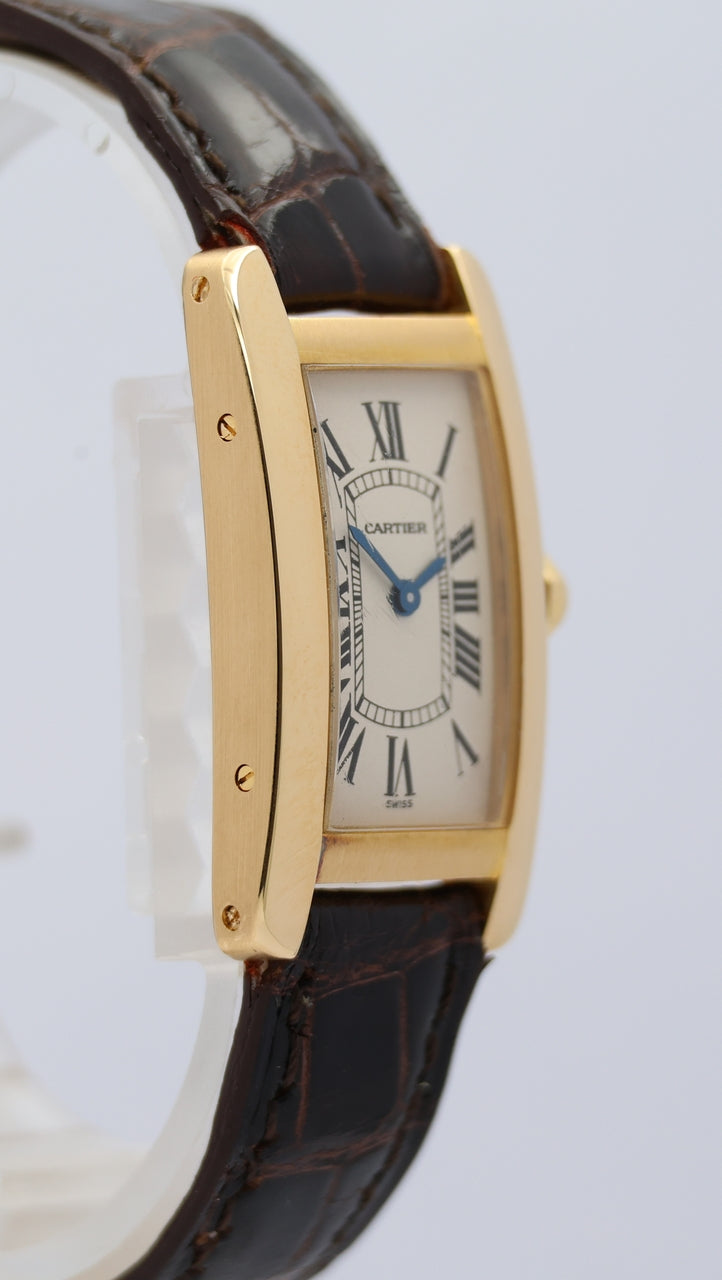 Cartier Tank Américaine Quarz 18K Gelbgold 1710