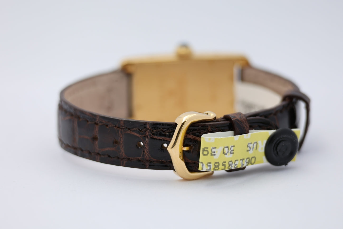 Cartier Tank Américaine Quarz 18K Gelbgold 1710