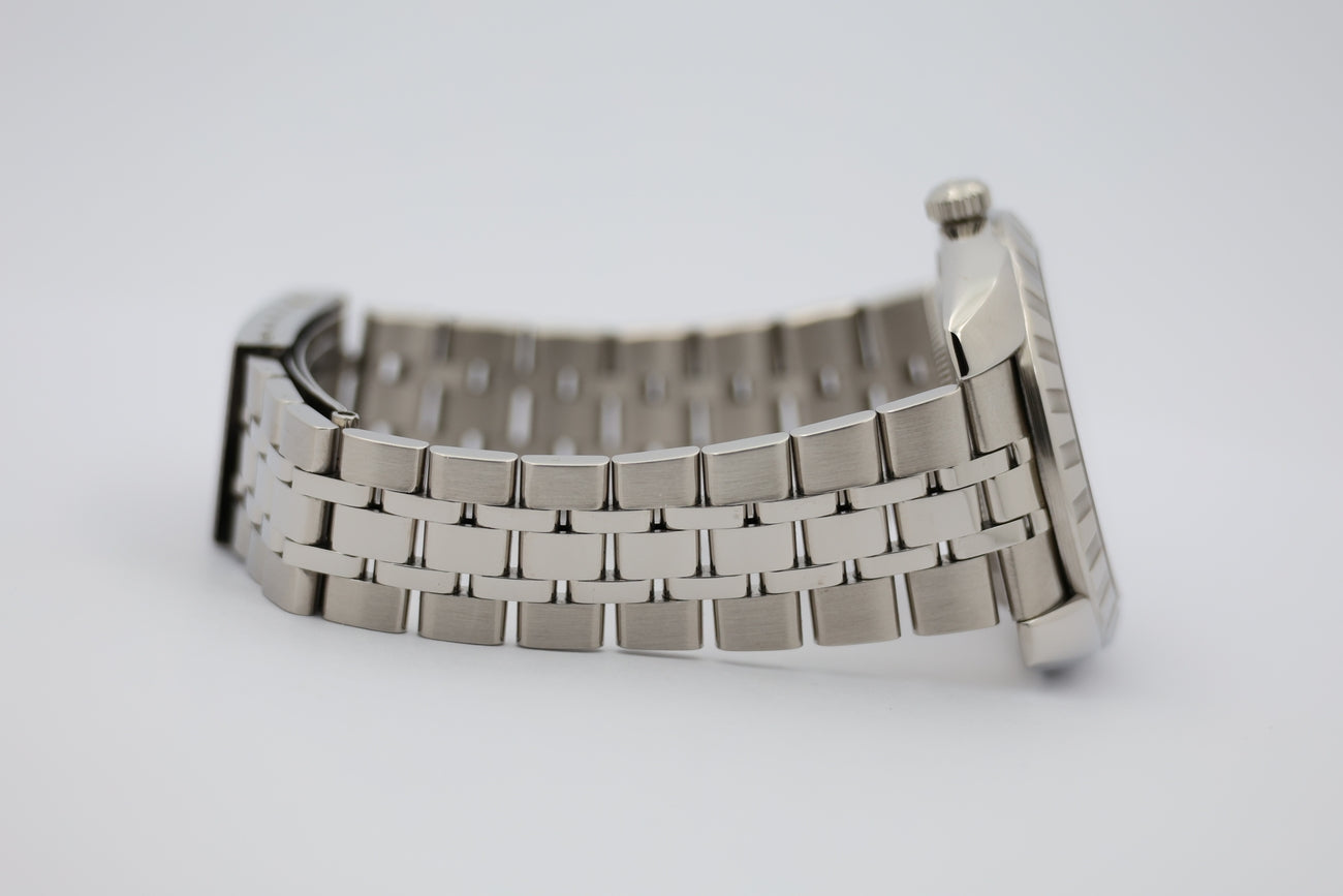 Tudor Classic "Linen Diamond Dial" 38mm Automatik 21010 - Detail view 4