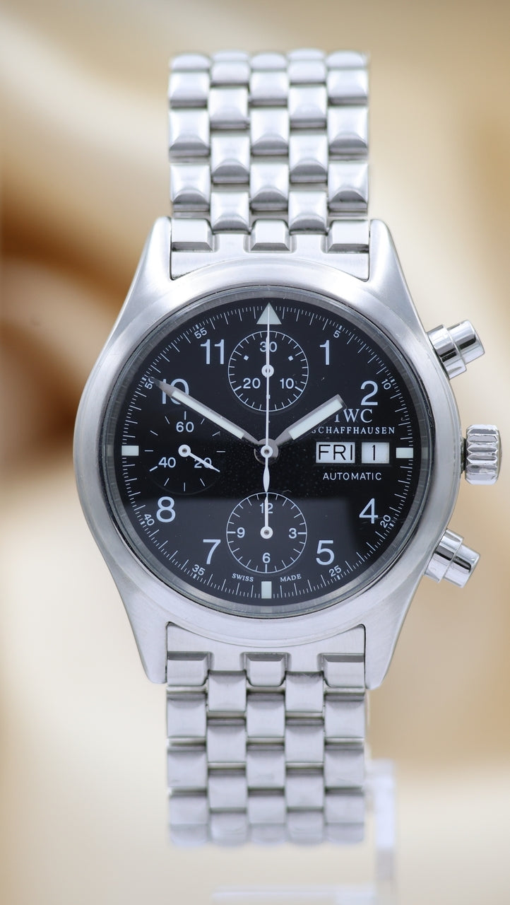 IWC Fliegeruhr Chronograph Automatik Herrenuhr IW3706