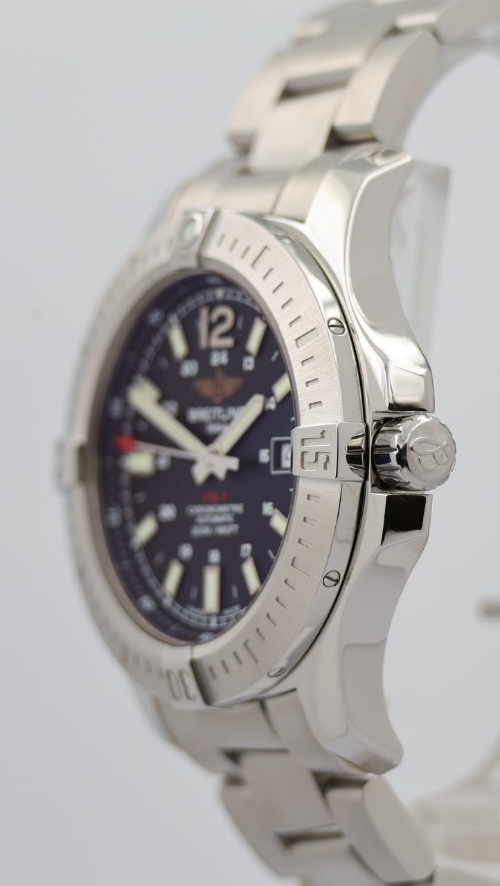 Breitling Colt 44 Automatik Herrenuhr Schwarz A17388 - Detail view 7