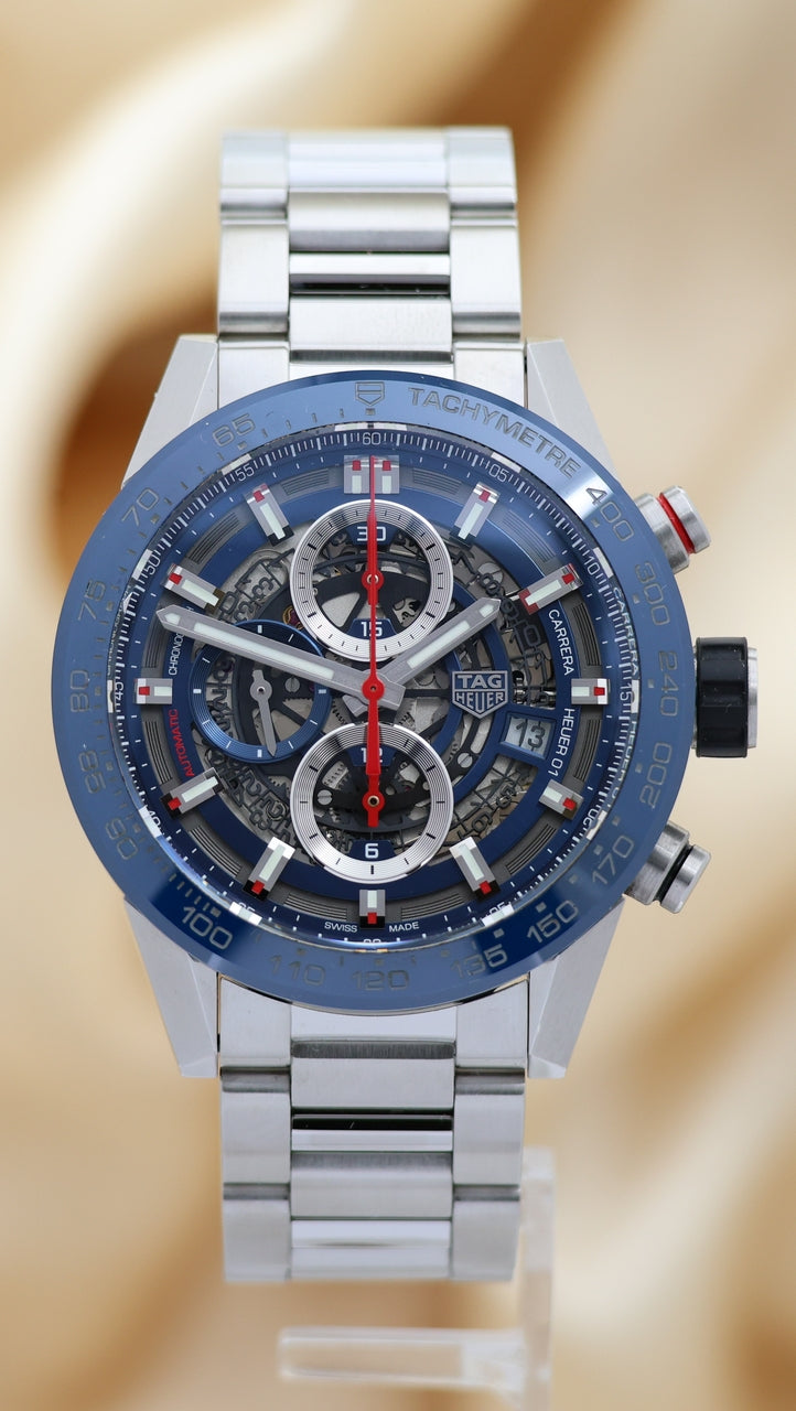 Tag Heuer Carrera Calibre 01 43mm Automatik  CAR201T - Thumbnail