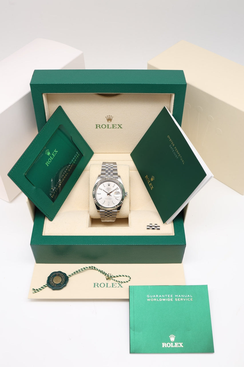 Rolex Datejust 41 Automatik 126334 - Papiere und oder Lieferumfang