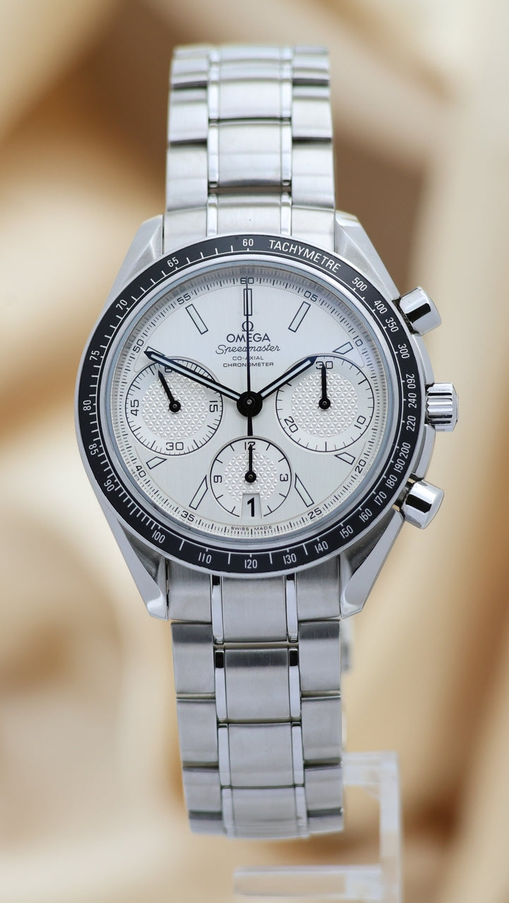 Omega Speedmaster Racing Automatik Herrenuhr Weiß 32630405002001 - Main product image