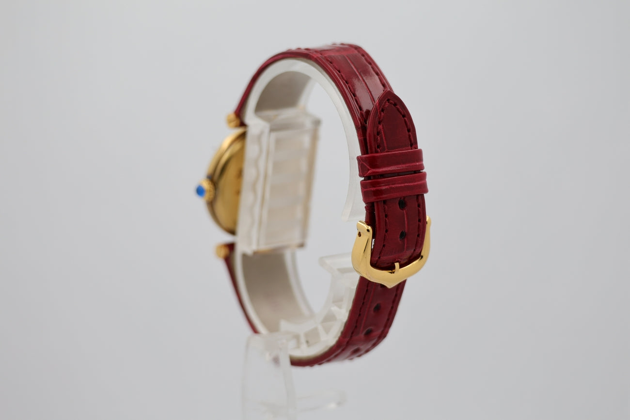 Cartier Vendome Tank Vermeil Quarz 590004 - Detailansicht 2