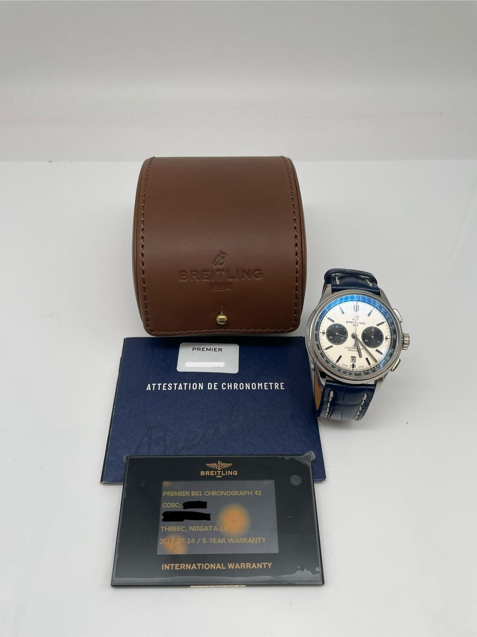Breitling Premier B01 Chronograph 42mm Automatik  AB0118 - Papiere und oder Lieferumfang