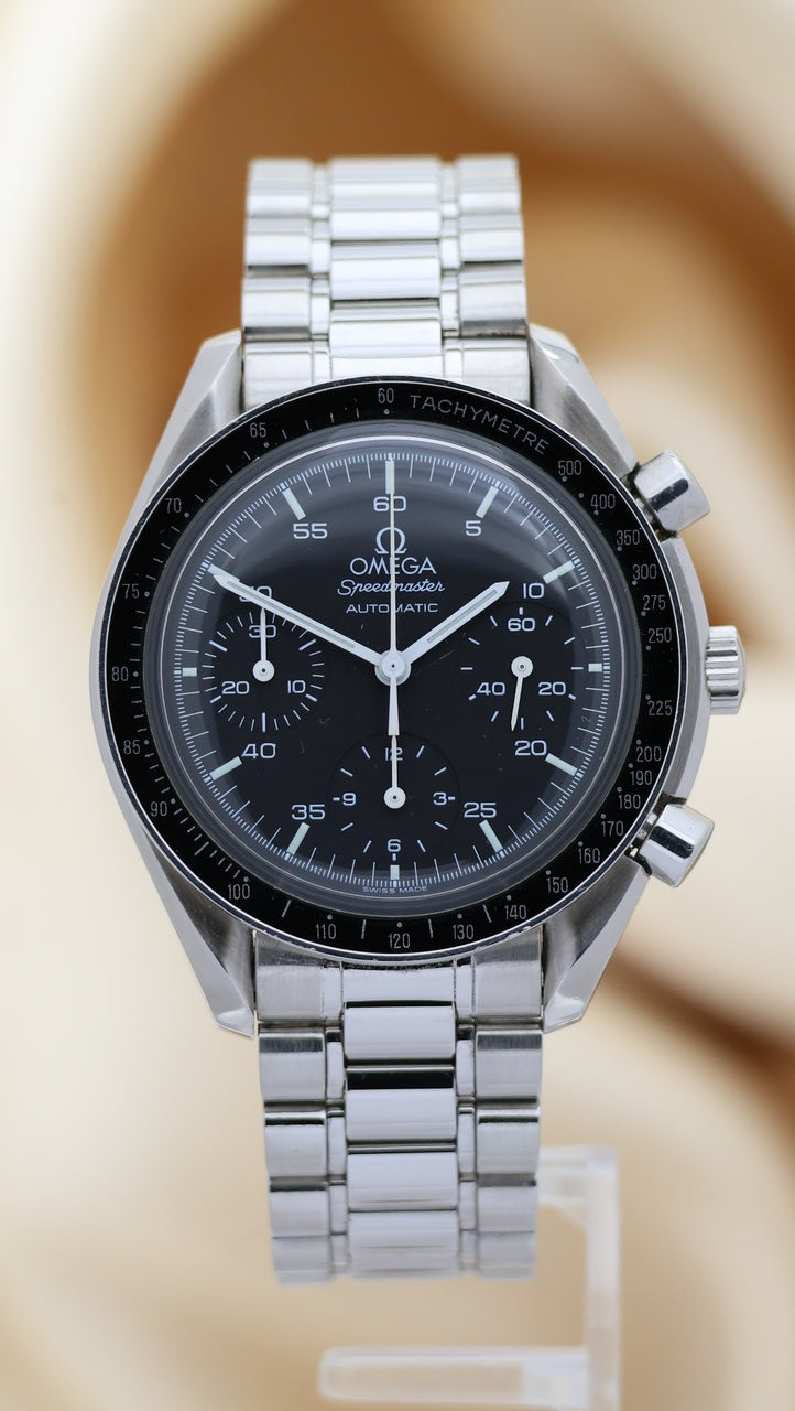 Omega Speedmaster Reduced 39mm Automatik 35105000 - Thumbnail