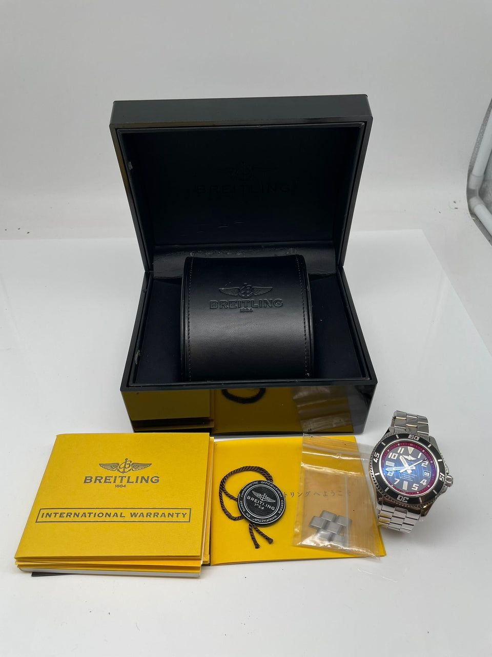 Breitling Superocean 42mm Automatik 717364 - Papiere und oder Lieferumfang