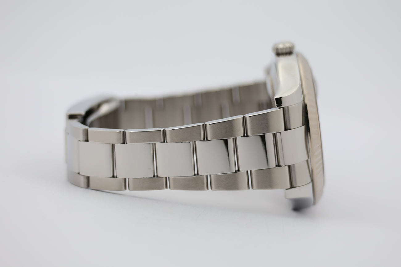 Rolex Datejust II Automatik Herrenuhr Schwarz 116334 - Detailansicht 4