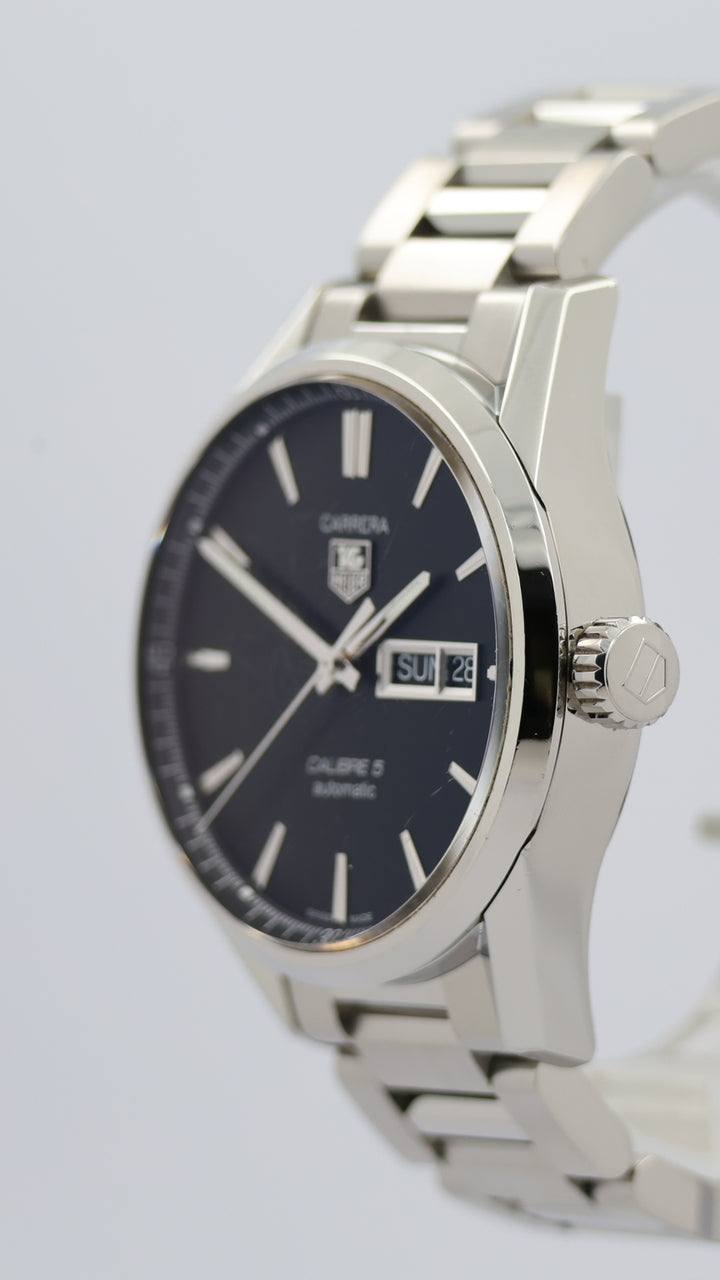Tag Heuer Carrera Caliibre 5 41mm Automatik WAR201A-1 - Detailansicht 7