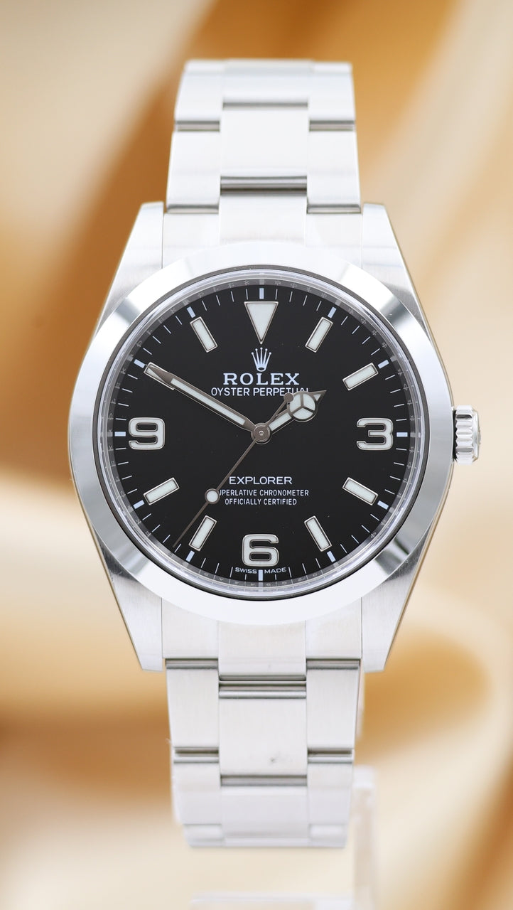 Rolex Explorer I 39mm Automatik Herrenuhr 214270 - Main product image