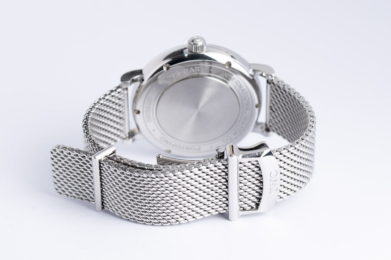 IWC Portofino 37mm Automatik Schwarz IW458110 - Detailansicht 7