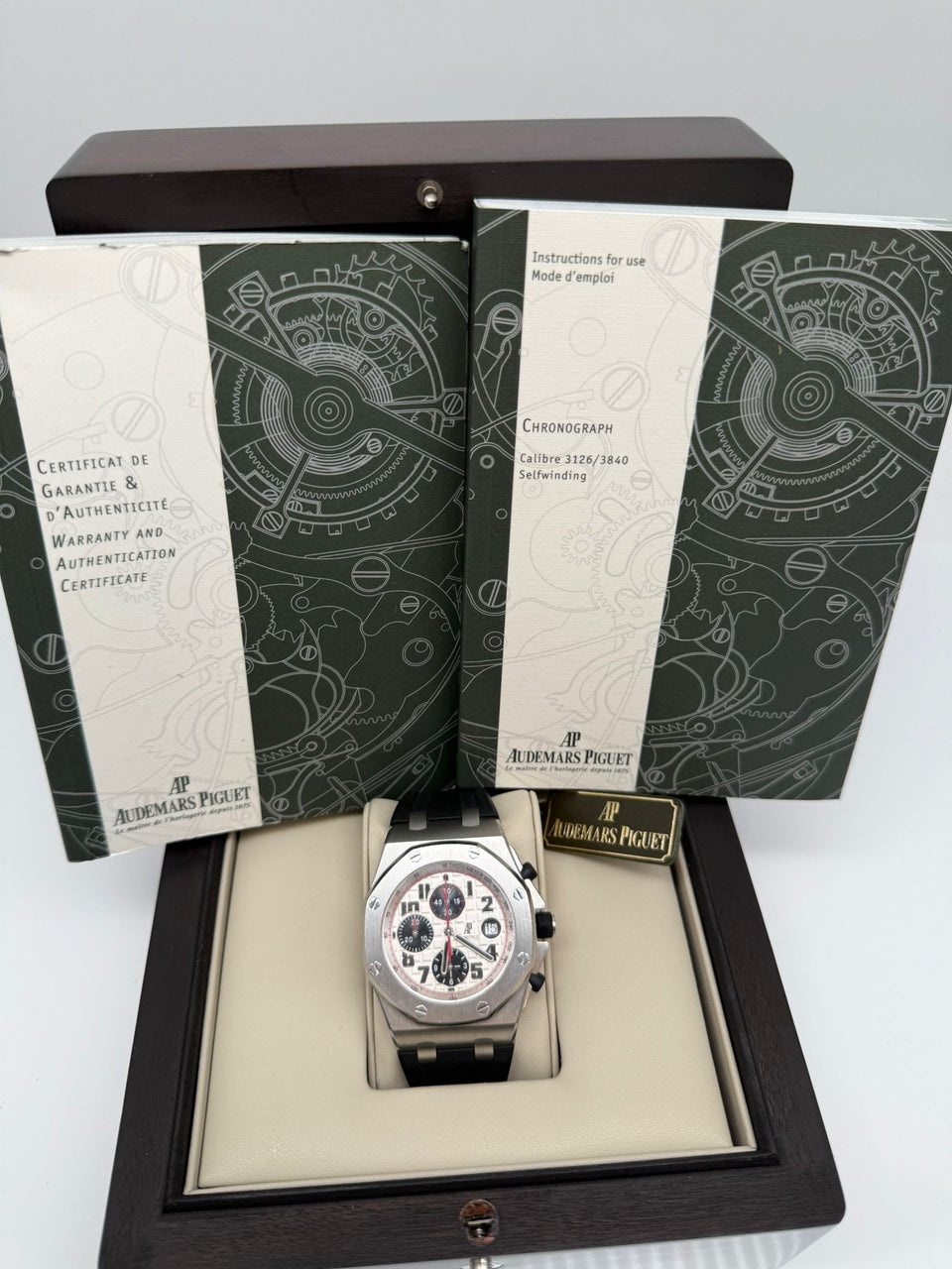 Audemars Piguet Royal Oak Offshore Chronograph 26170ST - Papiere und oder Lieferumfang