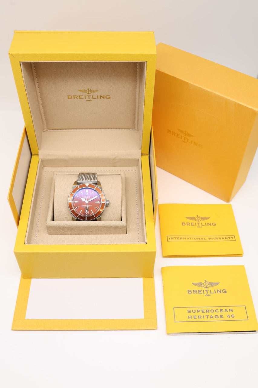 Breitling Superocean Heritage 46mm Automatik A17320 - Papiere und oder Lieferumfang