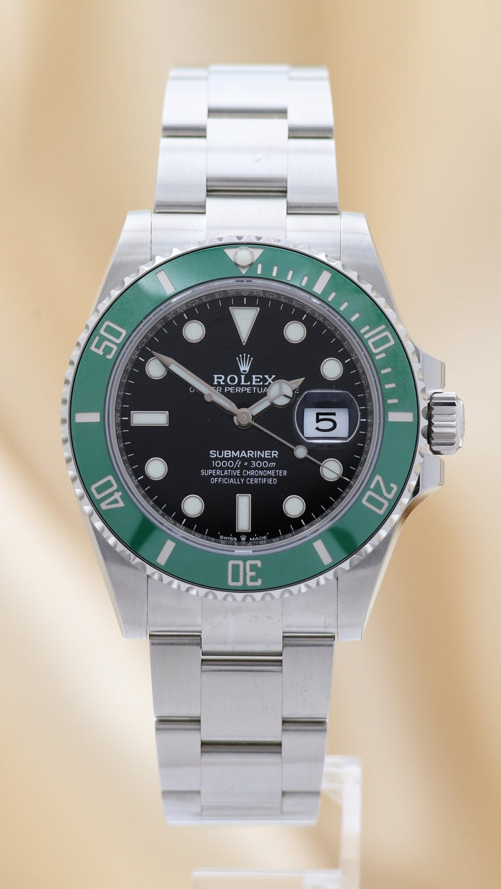 Rolex  Submariner "Starbucks" Automatik Herrenuhr Stahl 41mm 126610LV - Thumbnail