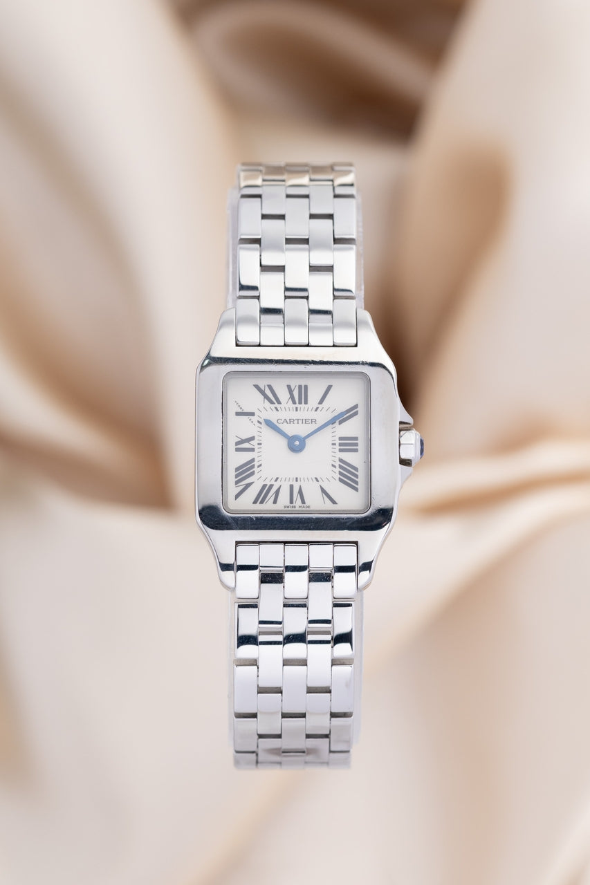 Cartier Santos Demoiselle Lady Quarz  W25064Z5 / 2698 - Thumbnail