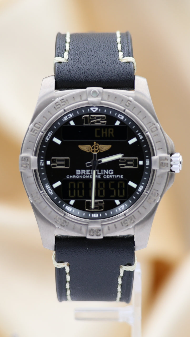 Breitling Aerospace Advantage 42mm Quarz E79362 Box + og. Papiere