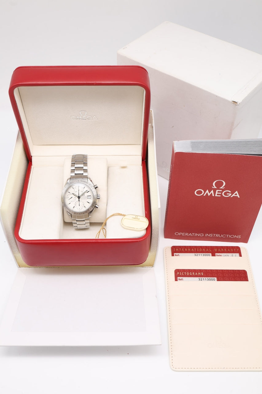 Omega Speedmaster Date 39mm Automatik 32113000 - Papiere und oder Lieferumfang
