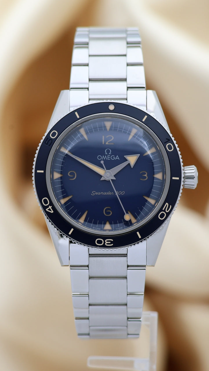 Omega Seamaster 300 Automatik Herrenuhr Blau 23430412103001 - Main product image