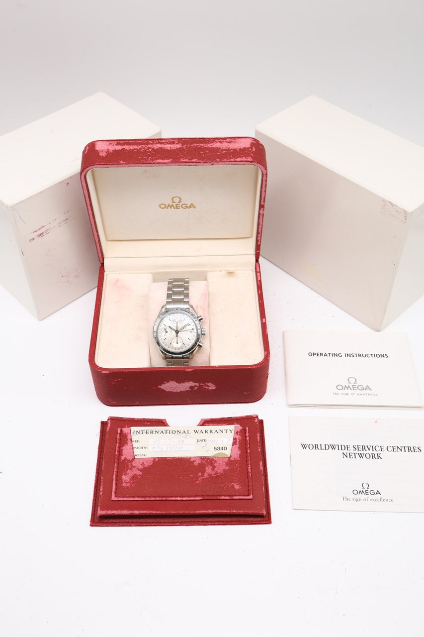 Omega Speedmaster Day Date 39mm Automatik Herrenuhr 35233000 - Papiere und oder Lieferumfang