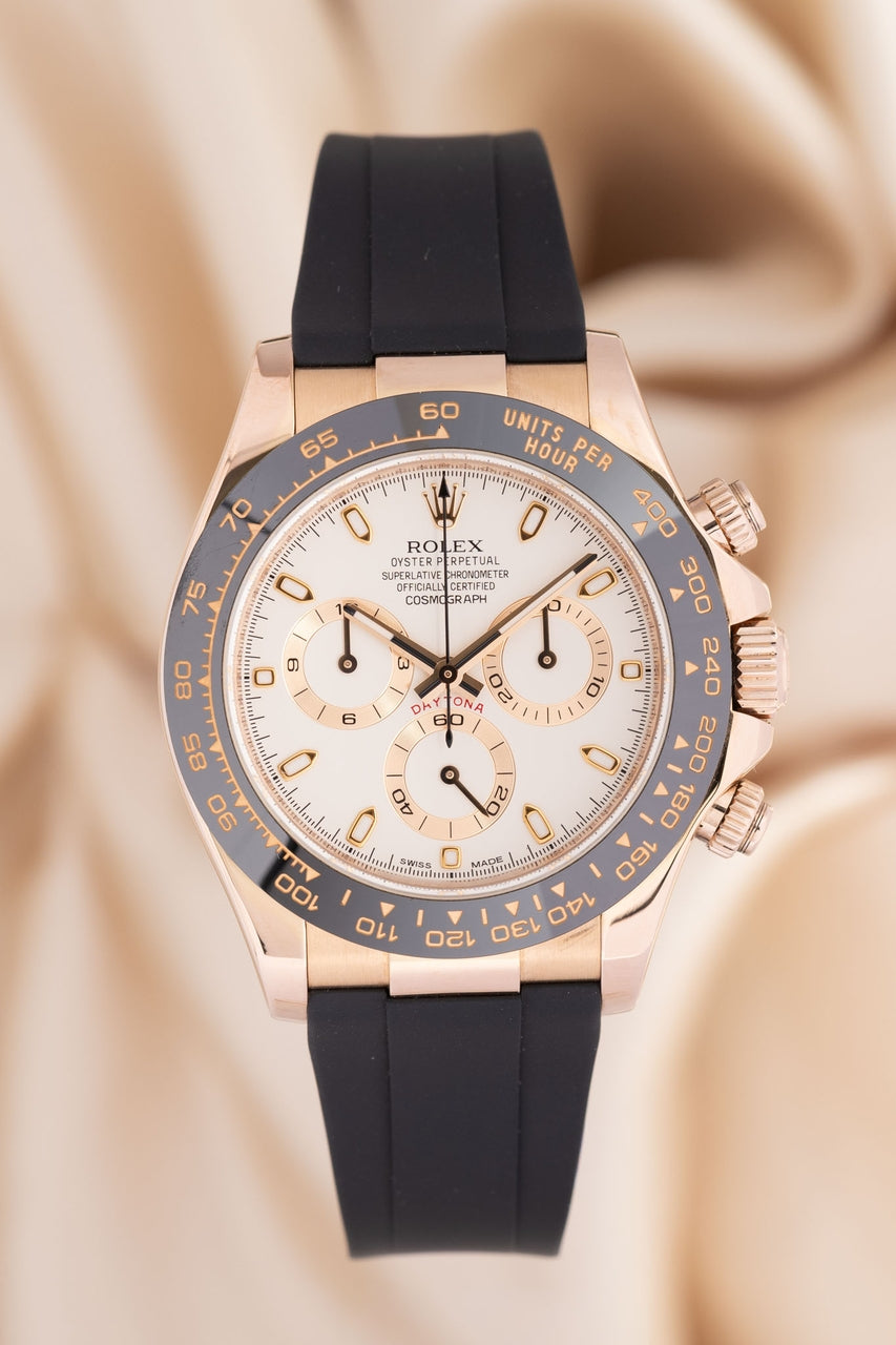 Rolex Cosmograph Daytona Keramik Ivory Rose Gold 40mm Automatik  116515LN - Thumbnail