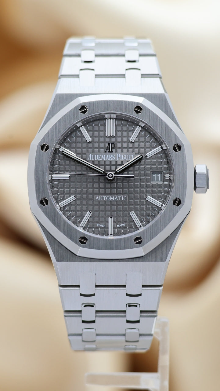 Audemars Piguet Royal Oak Selfwinding Grey 15450ST - Thumbnail