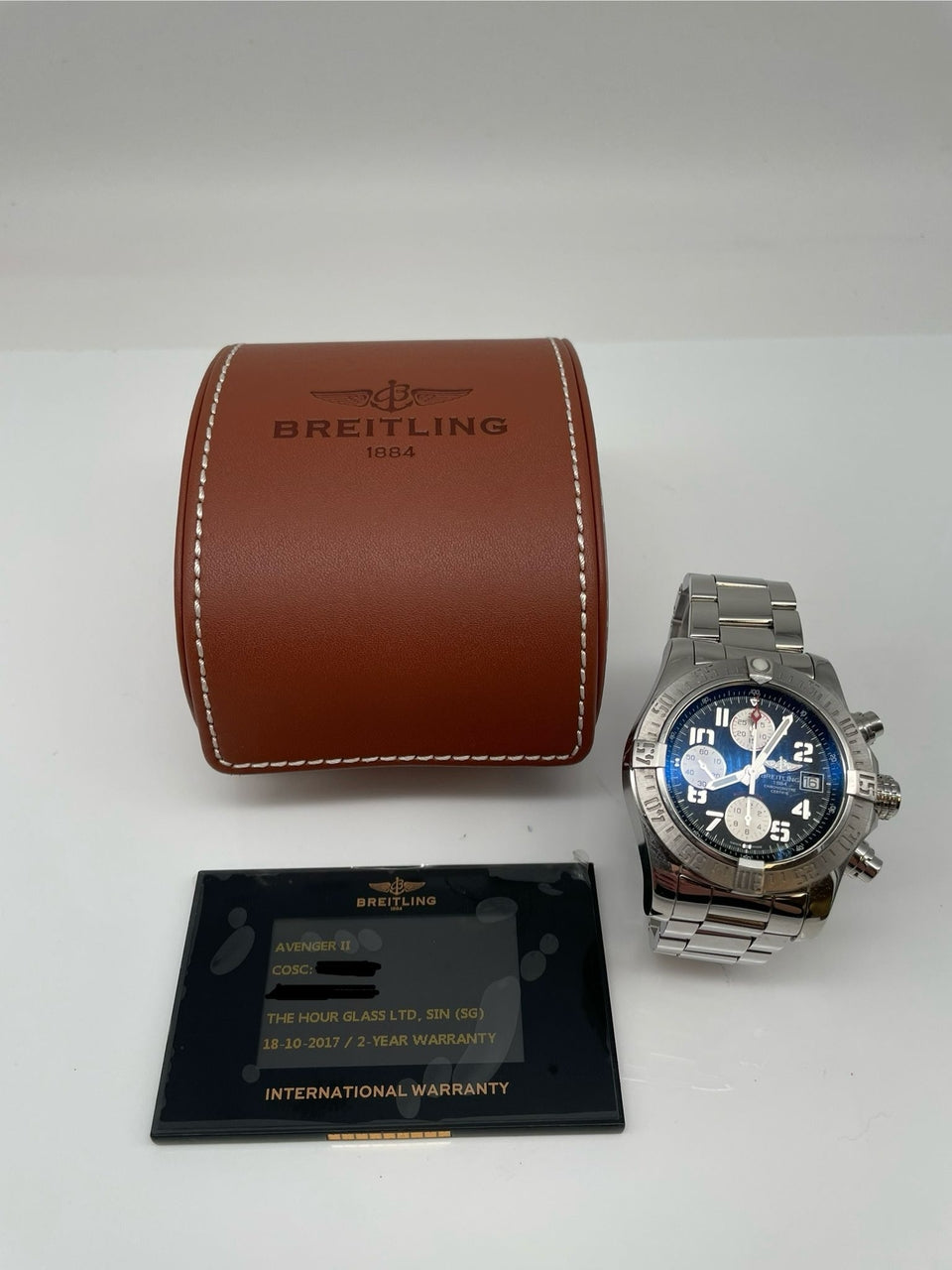 Breitling Avenger II 43mm Automatik  A13381 - Papiere und oder Lieferumfang