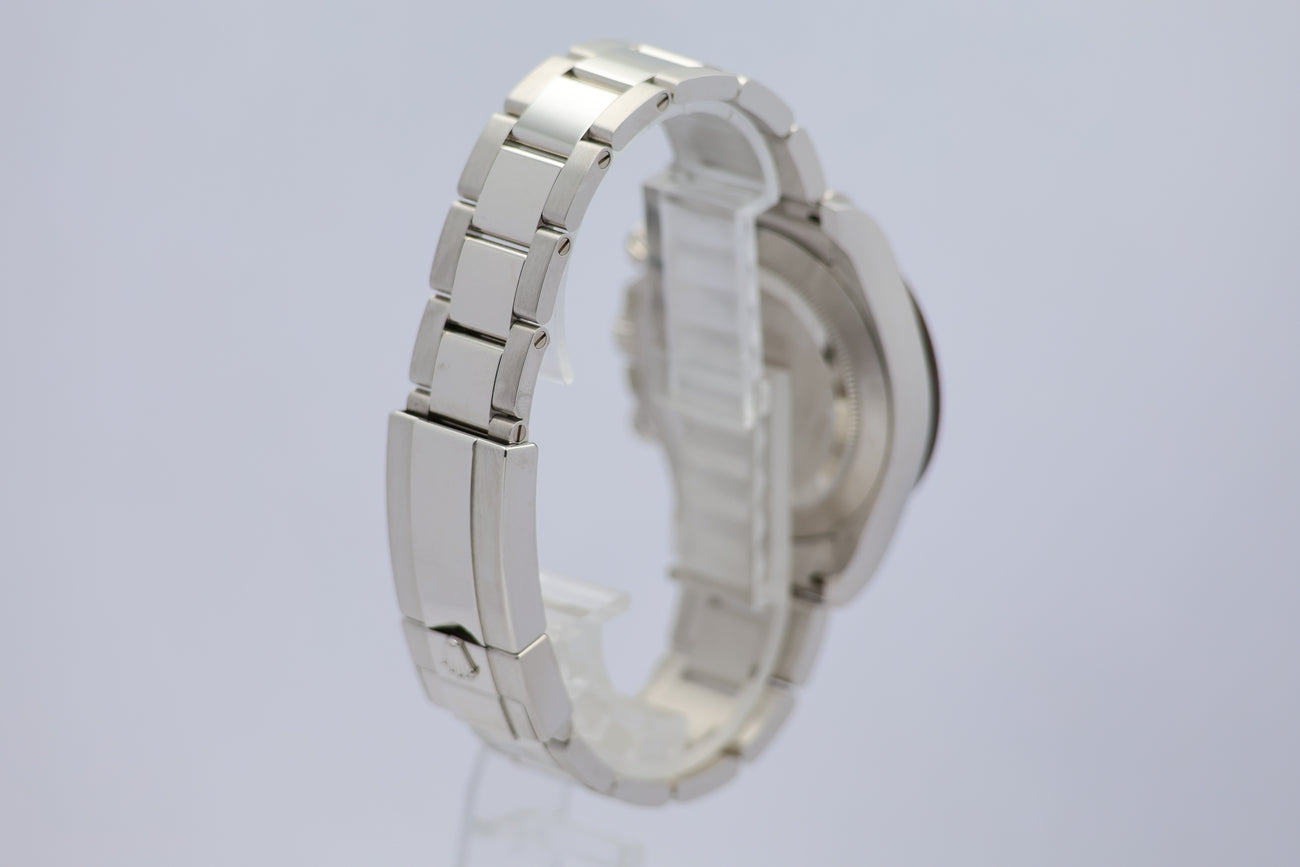 Rolex Daytona Platinum Ice Blue Baguette Blatt  116506 Box + og. Papiere