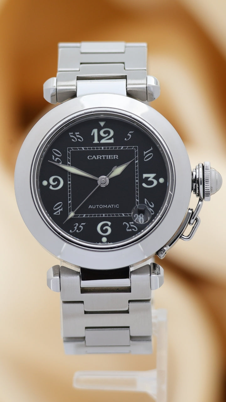 Cartier Pasha C Automatik 35mm Damenuhr W31043M7 - Main product image
