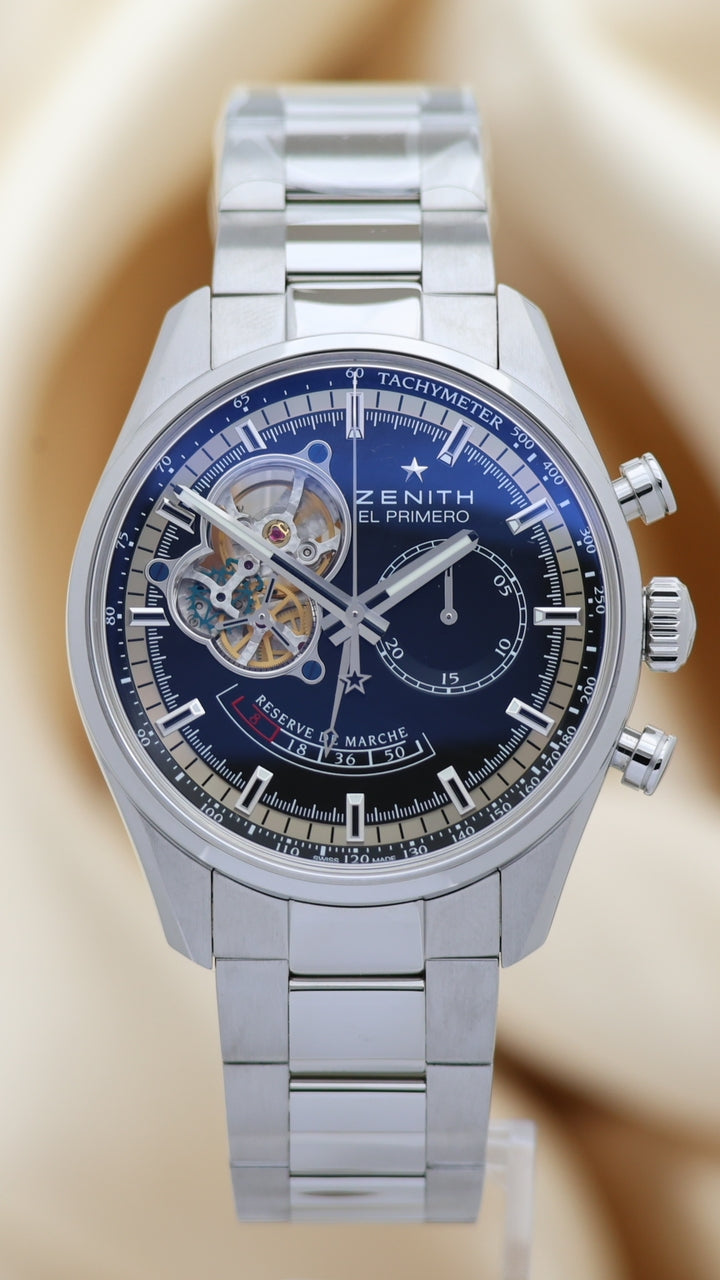Zenith El Primero Chronomaster Automatik Herrenuhr None 0320804021 - Thumbnail