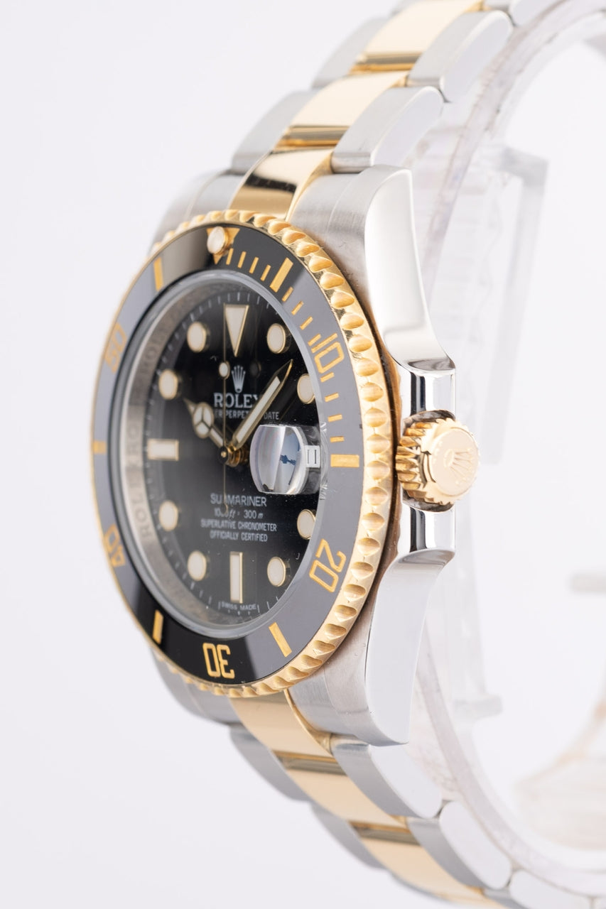 Rolex Submariner Date Automatik Stahl/Gold 40mm 116613LN - Detailansicht 2