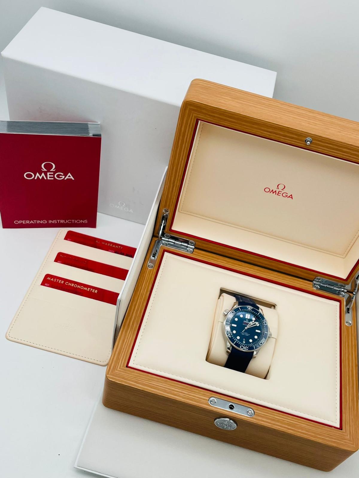 Omega Seamaster Diver 300 M 210.32.42.20.03.001 Box + og. Papiere