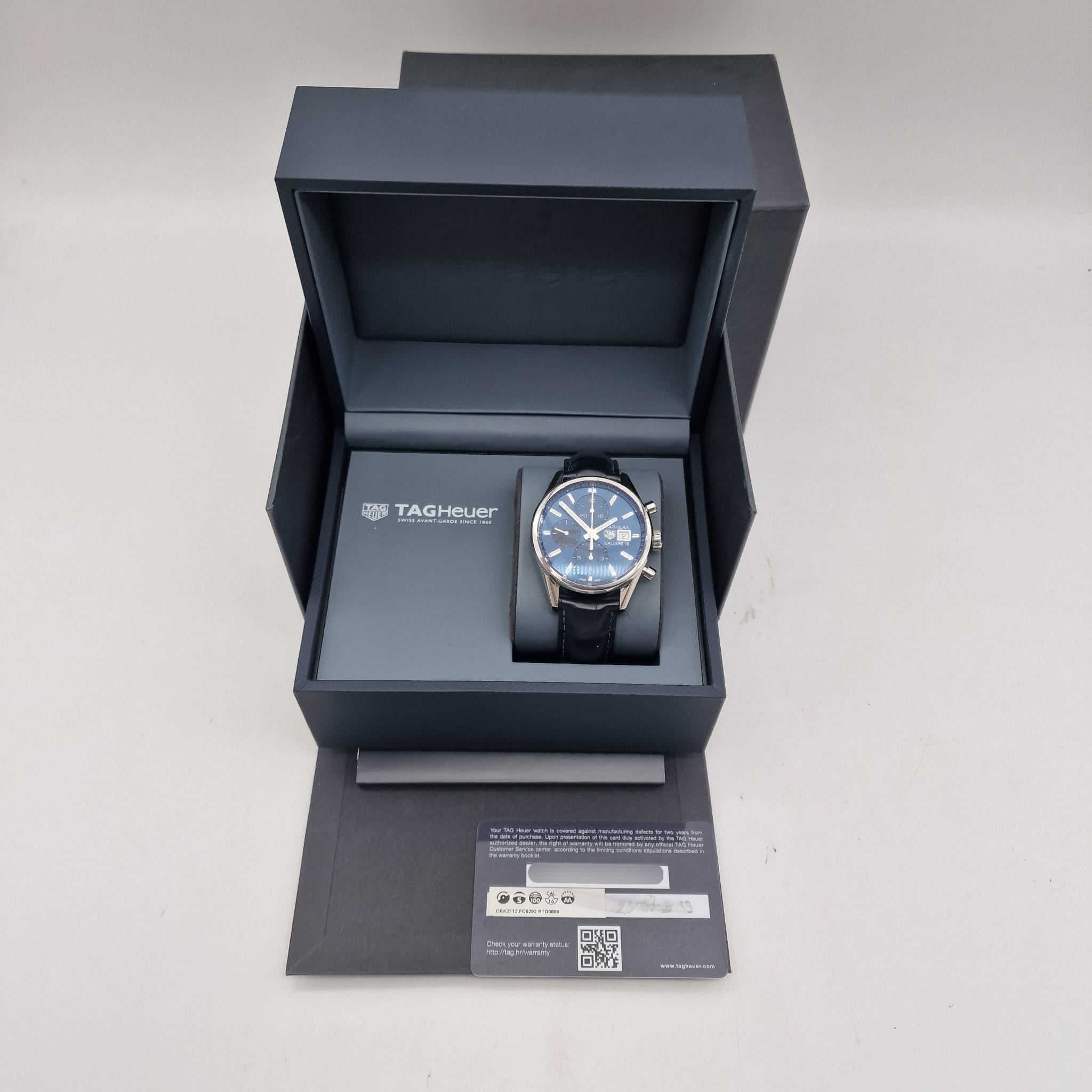 Tag Heuer Carrera Calibre 16 Automatik 41mm CBK2112 Box + og. Papiere