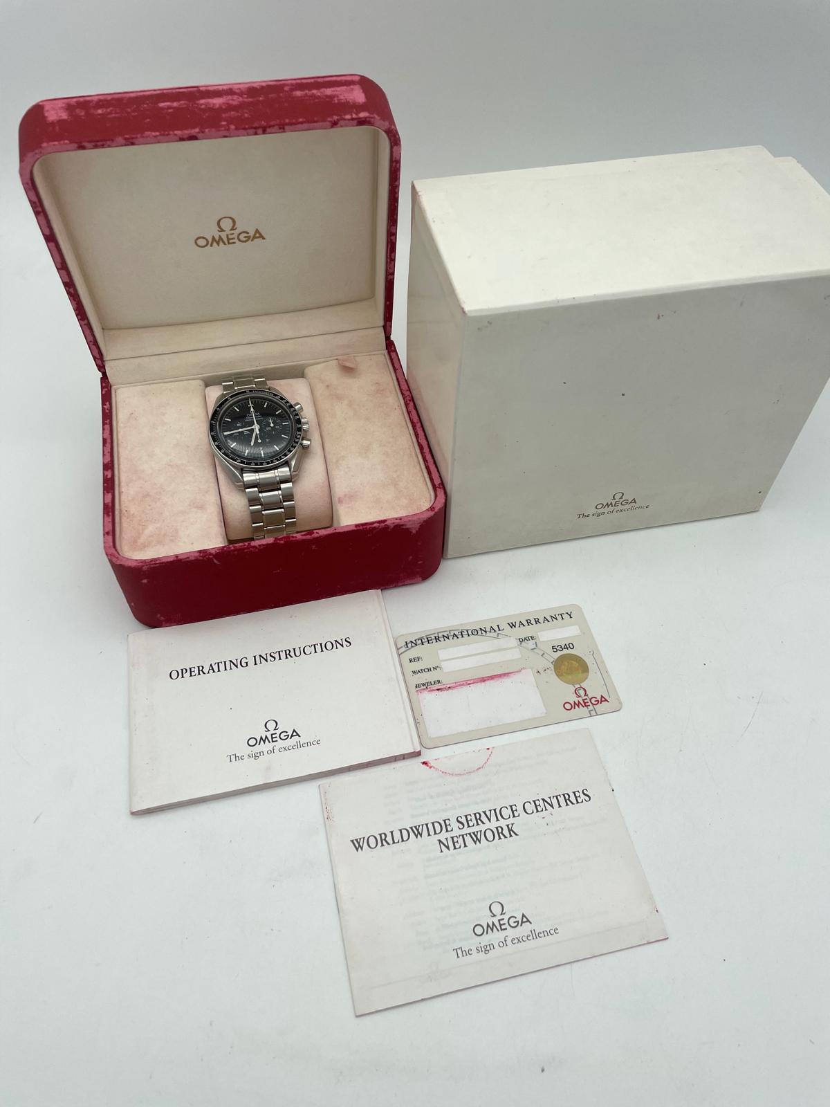 Omega Speedmaster Moonwatch Galaxy Express X/1999 Limited Edition 35715000 Box + og. papers