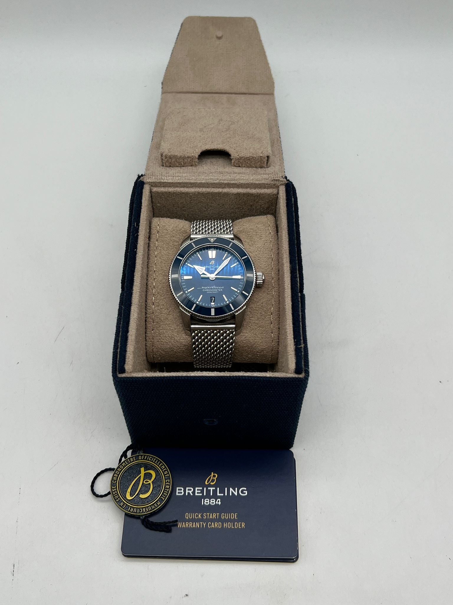 Breitling Superocean Heritage Automatik AB2030 Box + og. Papiere