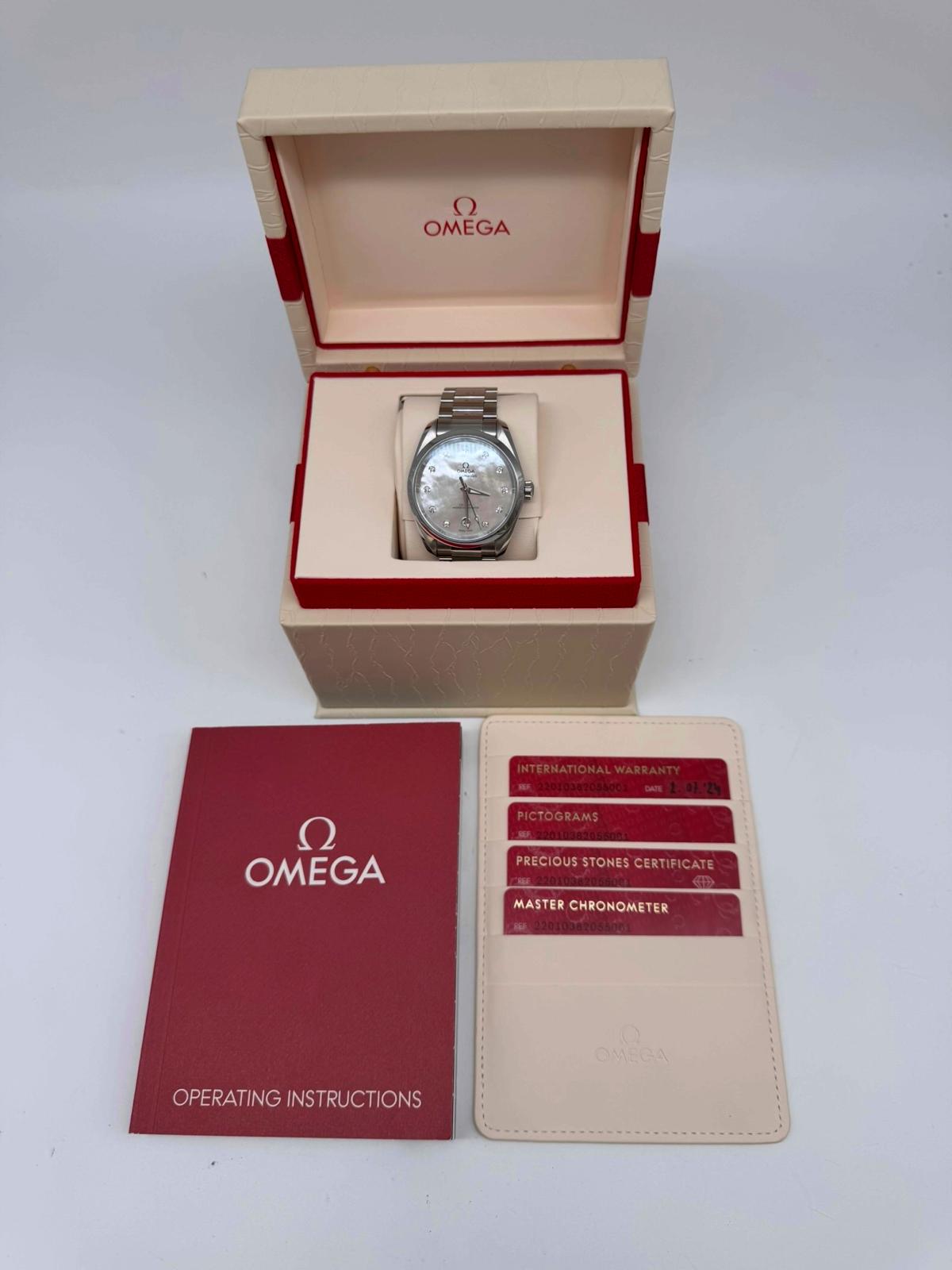 Omega Seamaster Aqua Terra 150m 22010382055001 - Papiere und oder Lieferumfang