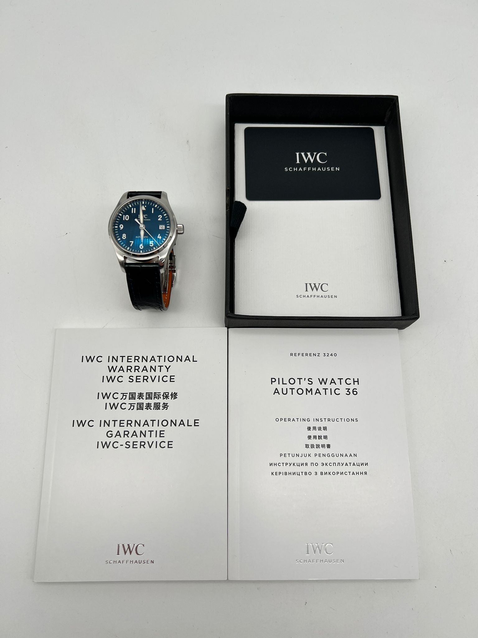 IWC Pilot’s Watch Automatic 36 IW324008 Original Papiere