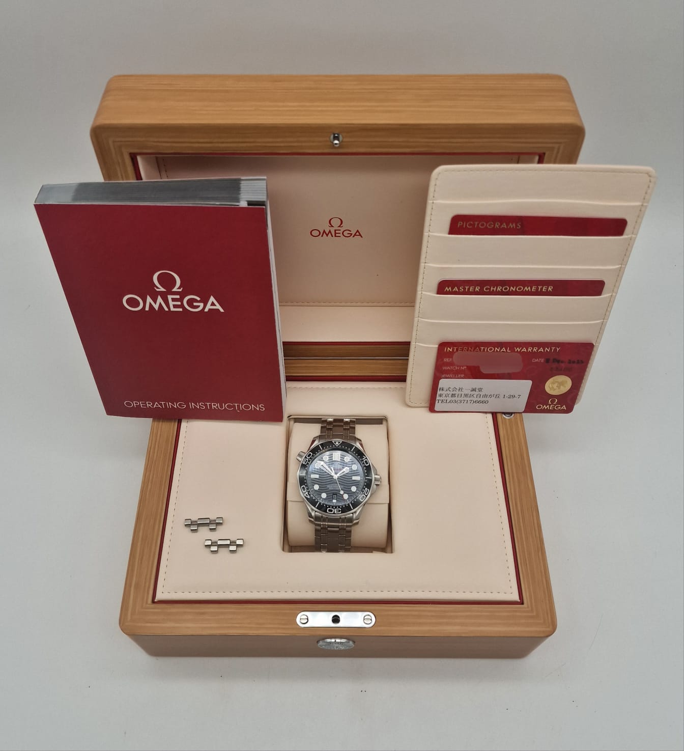 Omega Seaaster Diver 300m 42mm Automatik Herrenuhr  21030422001001 Box + og. Papiere