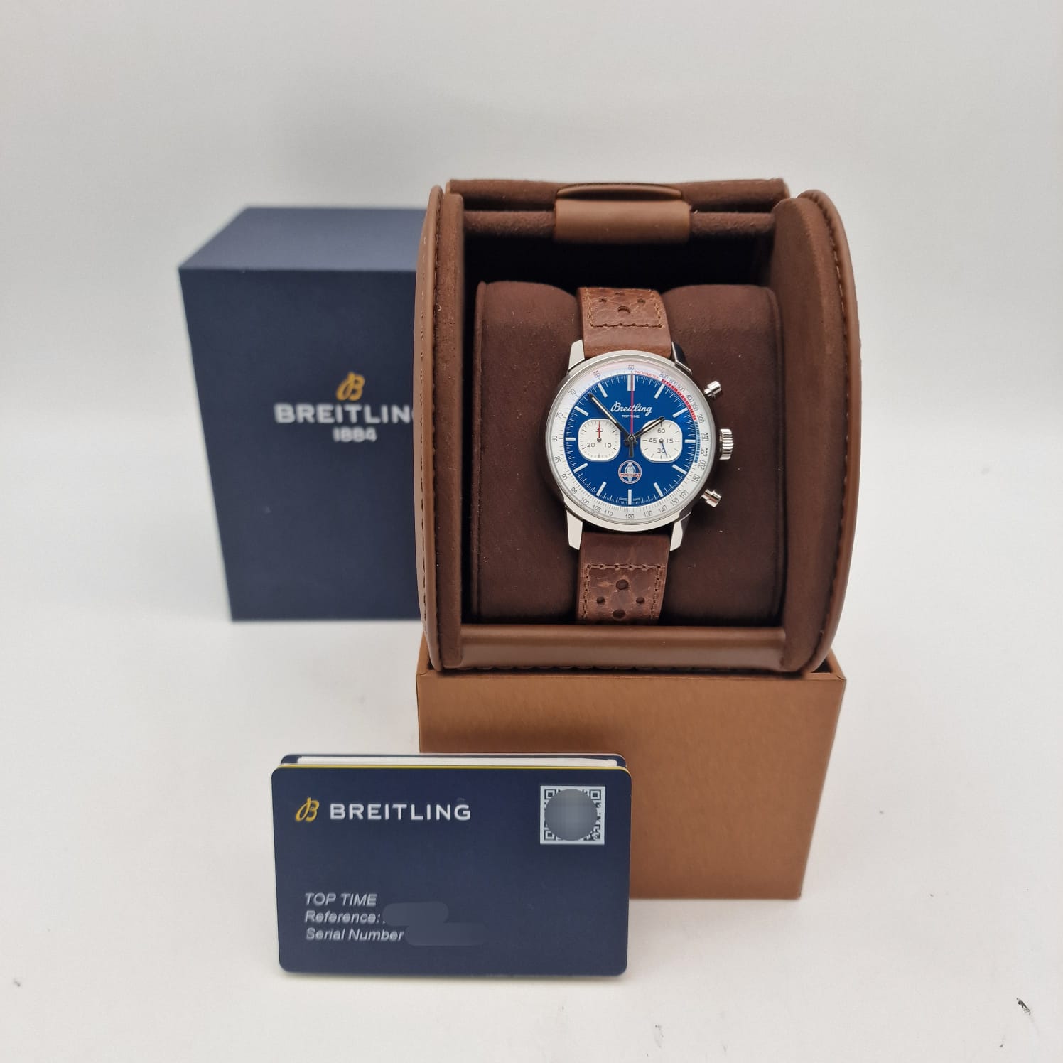 Breitling Top Time Shelby Cobra Chronograph A41315 Box + og. Papiere