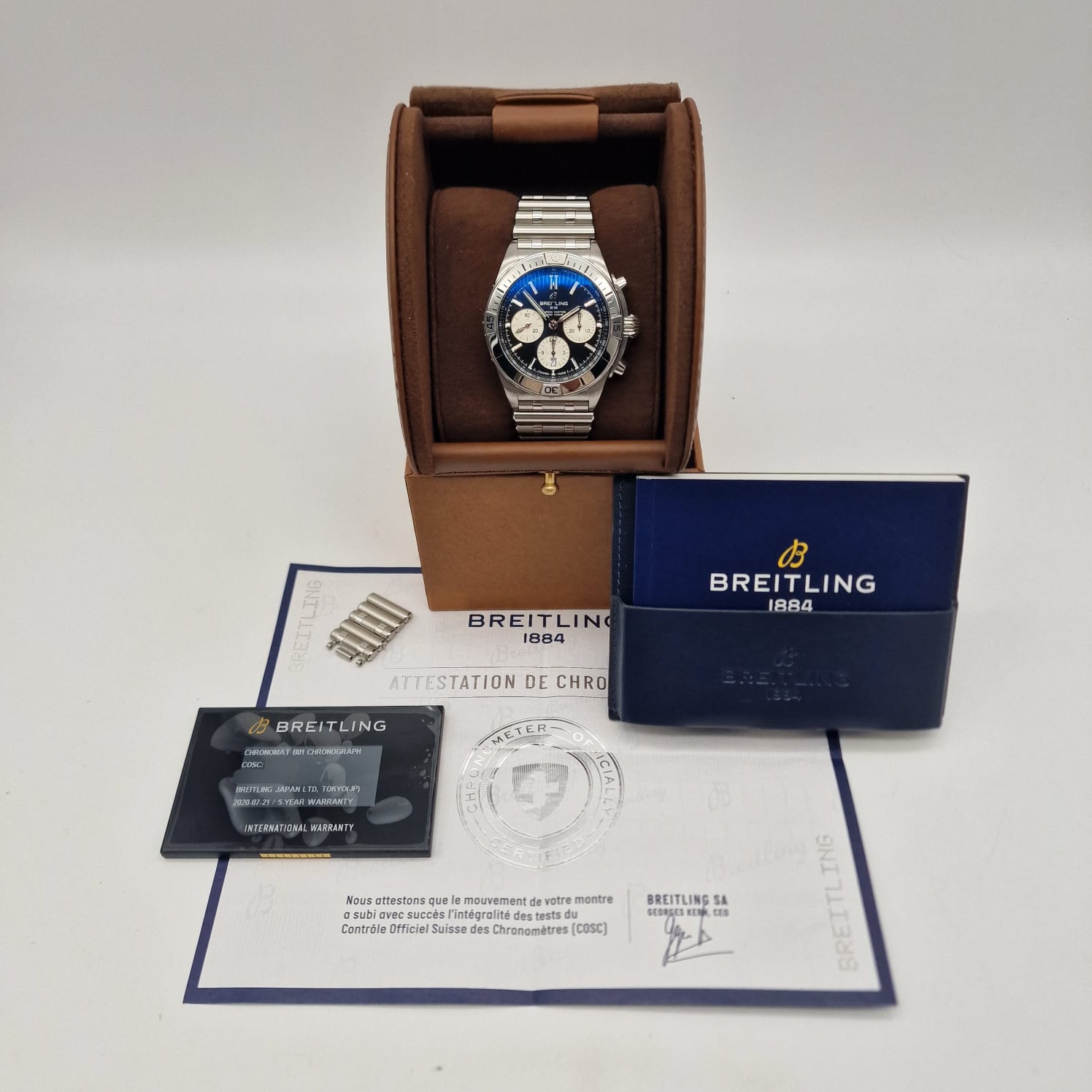 Breitling Chronomat 42 B01 AB0134 Box + og. Papiere