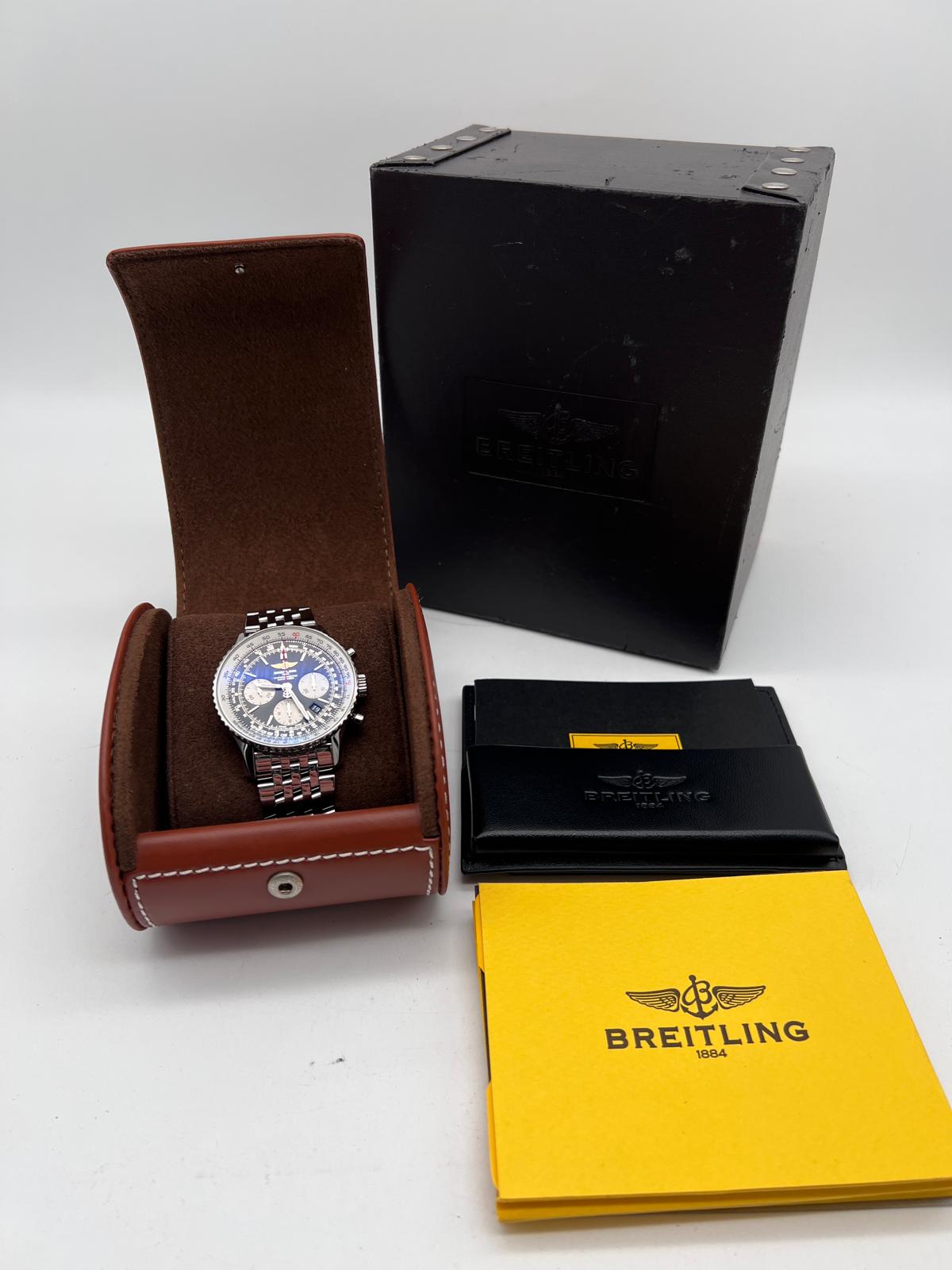 Breitling Navitimer 01 Automatik 43mm AB0120 Box + og. Papiere