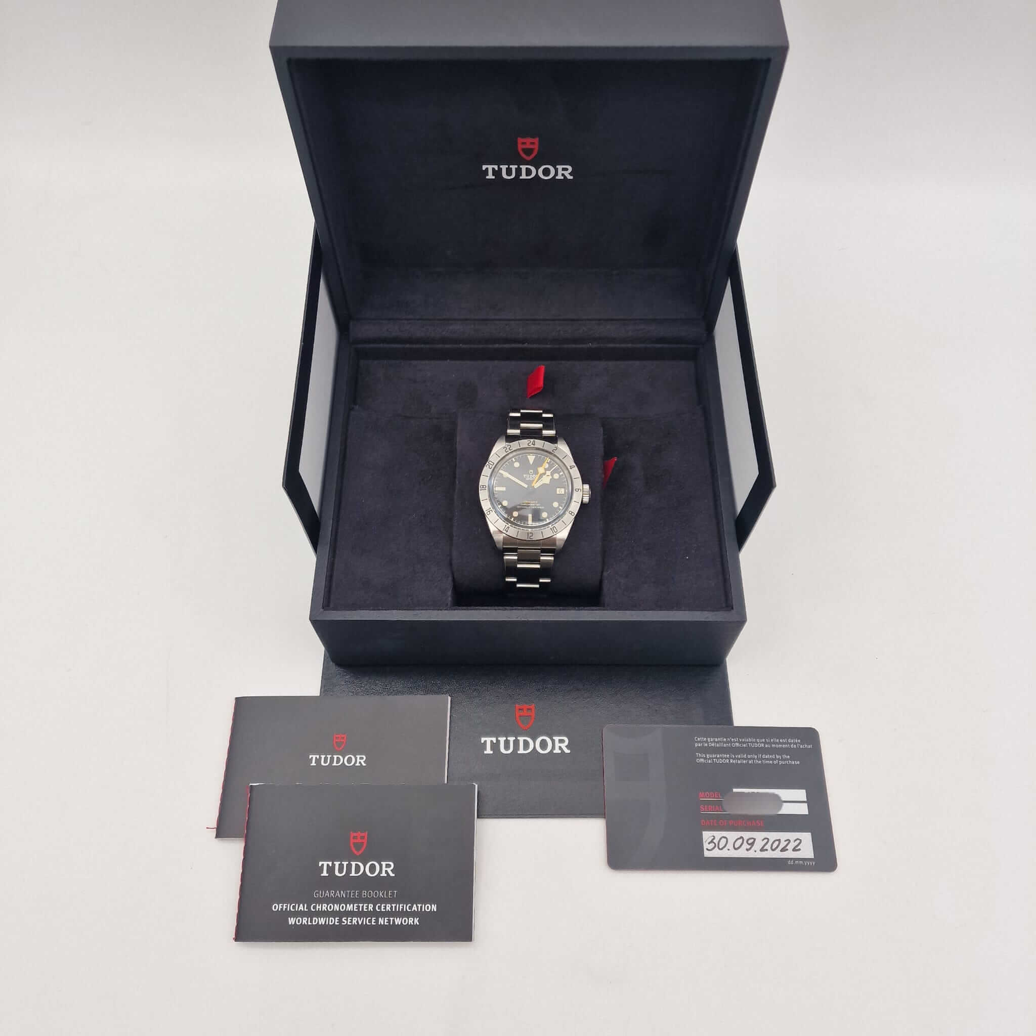 Tudor Black Bay 39mm Automatik Herrenuhr 79470 Box + og. Papiere