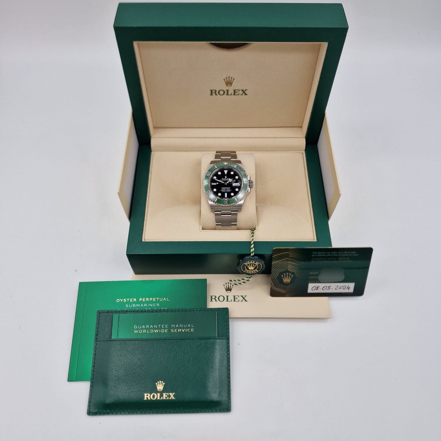 Rolex Submariner Date Starbucks 41mm Automatik Herrenuhr NEU 126610LV Box + og. Papiere